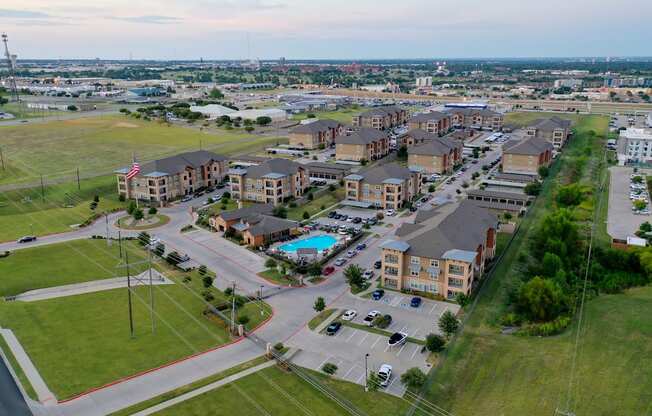 Aerial View of The Legend at The Legend, Waco, TX, 76712