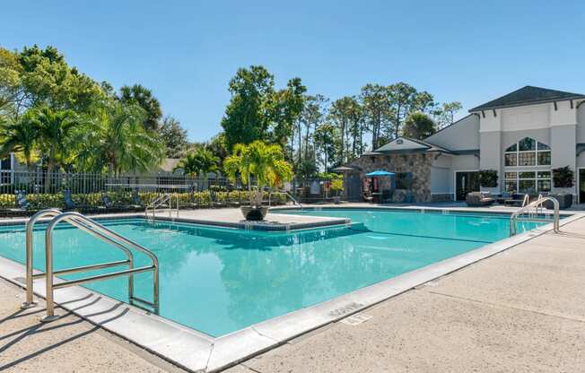 Swimming Pool at Brantley Pines Apartments in Ft. Myers, FL