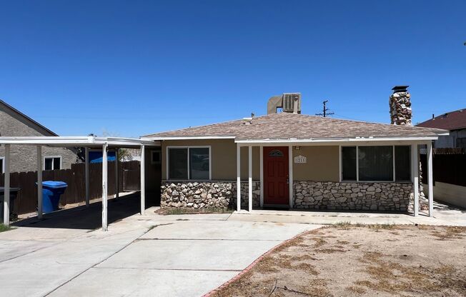 3 Bedroom 1 Bathroom House Located Near Barstow Fine Arts Academy, Fogelson Park, and Henderson Pool!