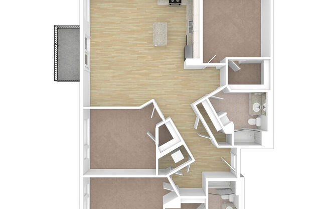 3 beds, 2 baths, 1,421 sqft, $2,515