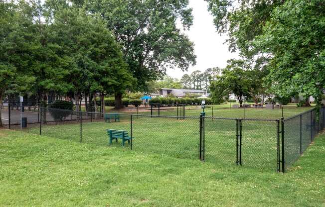 pet park at Malibu at Martin Apartments in Huntsville, Alabama