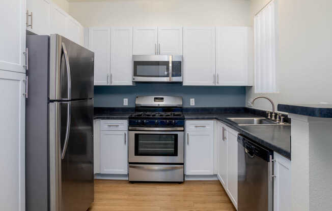 Kitchen with Stainless Steel Appliances