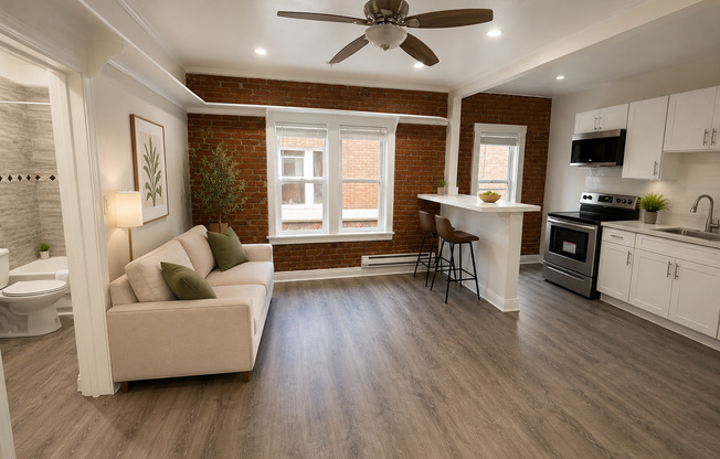 Studio, 1 bath, $1,300, Unit 311