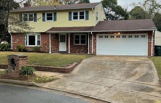 TWO STORY COLONIAL WITH A LARGE BACKYARD