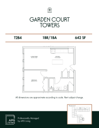 1 bed, 1 bath, $2,025