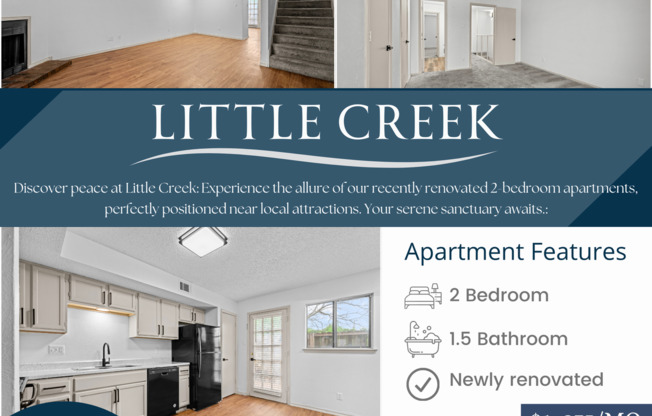 Little Creek Apartments – Your Ideal Home in Cedar Hill, TX!