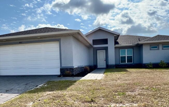 AVAILABLE Soon!!!! June 1st, 2024- Newer single-family home features 3 bedrooms, 2 bathrooms, and an attached 2 car garage with a screened in lanai!