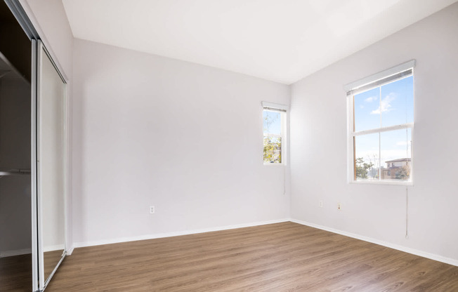 Bedroom with Hard Surface Flooring