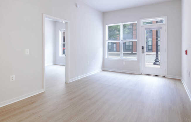 Living Room with Hard Surface Flooring