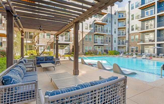 Sparkling Pool at Glenwood at Grant Park, Georgia 30316