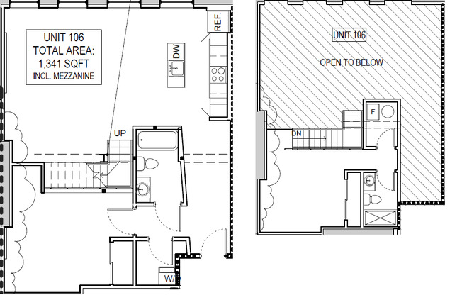 2 beds, 2 baths, 1,200 sqft, $1,970, Unit 106