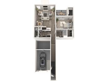 1 bed, 1 bath, $1,458