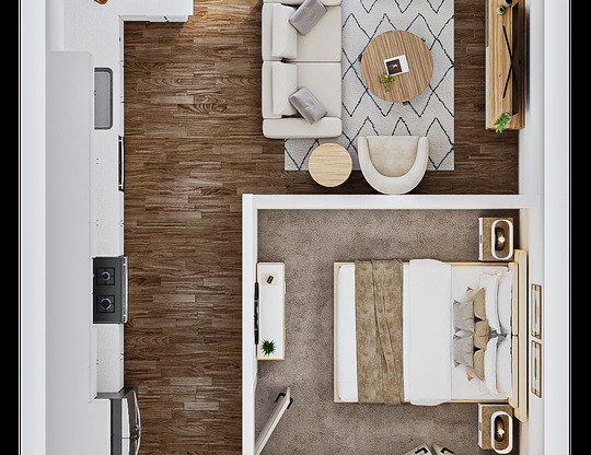 1 bed, 1 bath, 681 sqft, $1,319, Unit 311