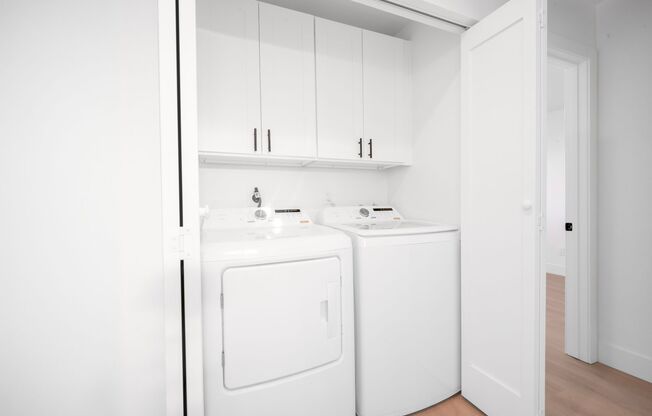 Offering Four Weeks of Free Rent! Garage Attached Fits Full Size Vehicle!