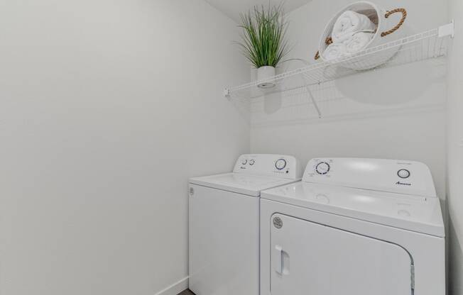 Full Size Washer Dryer at Thrive at Green Mountain, Camas, WA
