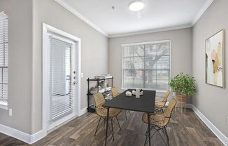 Model dining room