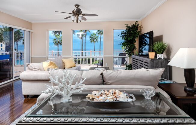 Luxury Gulf front 2 bedroom 2 bath Condo in North Redington Beach, FL
