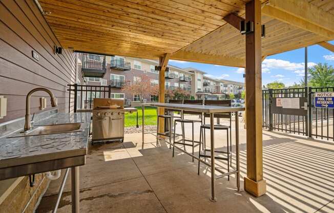 Outdoor Grilling Area