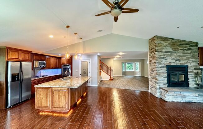 Rare Kent Gem, 3 BR | 3 BA | 2 DEN | 0.41 Acres