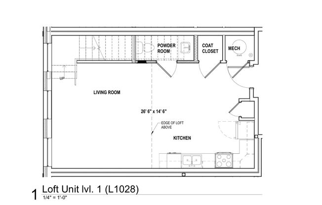 1 bed, 1.5 baths, 941 sqft, $1,745, Unit 220 - L1028 LOFT
