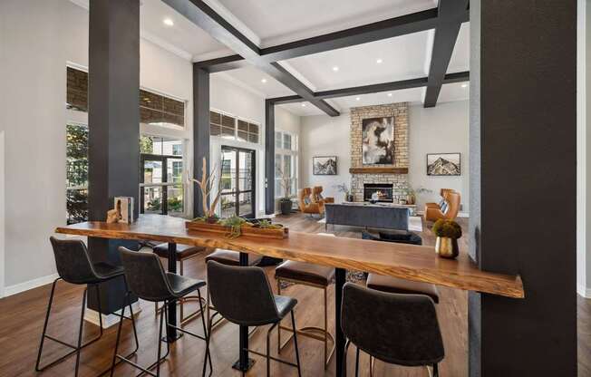 social lounge at Dakota Ridge apartments