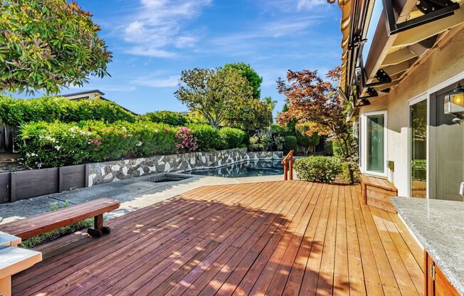 Spacious Saratoga Home with Great Outdoor Deck