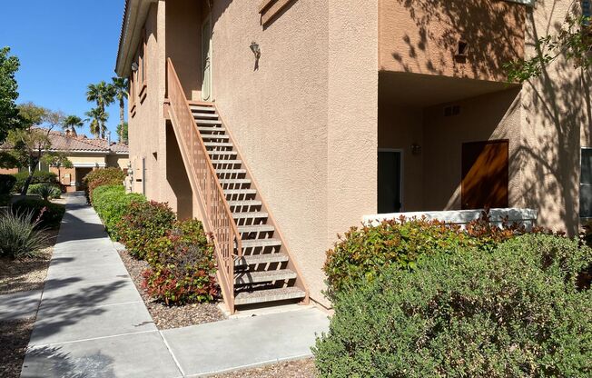 SE!!! Gated!! 2 Bedroom 1st Floor with Balcony!! Community Pool, Spa, Clubhouse!!! Fitness Room!! No Carpet!!