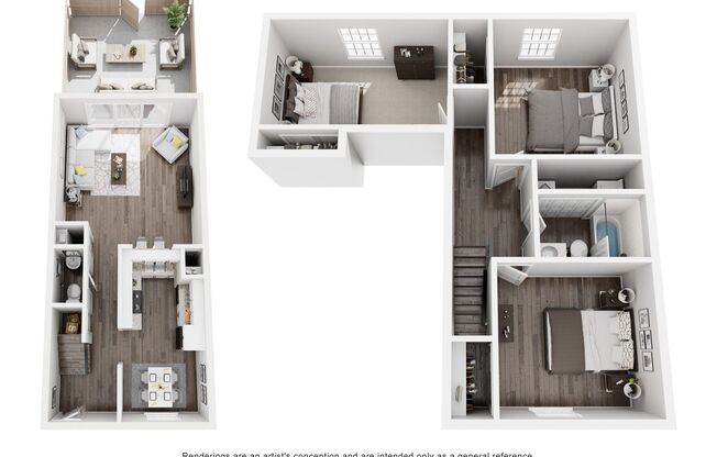 3 beds, 1.5 baths, 1,230 sqft, $2,030, Unit 32OH-11