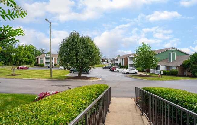 Lush Landscaping Around The Rivergate Meadows Community