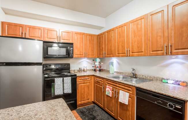 Fully Equipped Kitchen at The Preserve at Rock Springs, Rock Springs, Wyoming