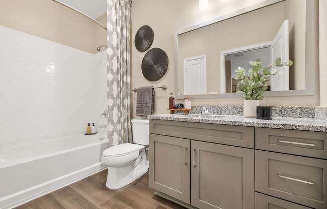 Langley Pointe Apartments | Designer Bathrooms