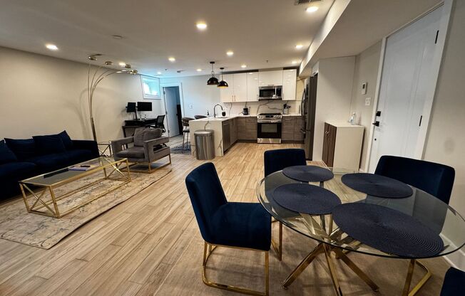 Discover this beautifully renovated 2BD/2BA FULLY FURNISHED condo in the vibrant Carver/Langston neighborhood