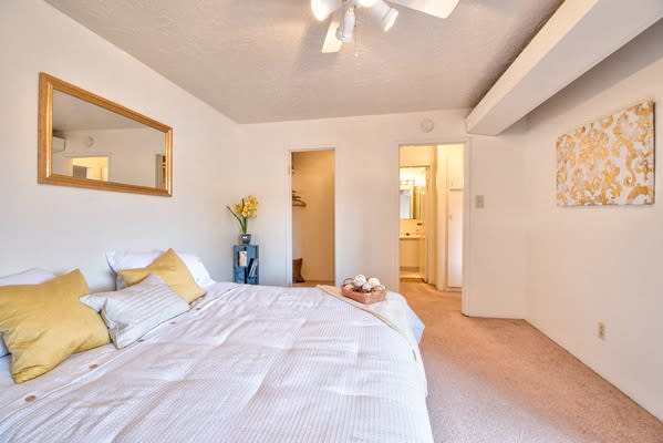 King Sized Bedrooms with Attached Bath at Desert Creek, Albuquerque