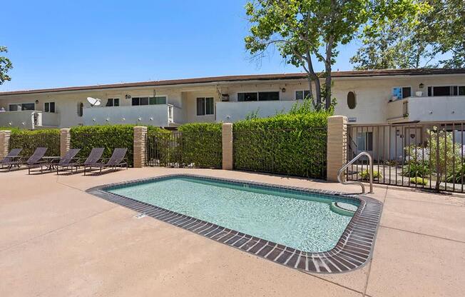 Apartments Building Surrounded By Lush Landscaping with Access to Pool at The Meadows at Westlake Village, Westlake Village, 91361