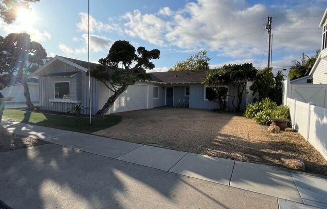 AVAILABLE NOW! STUNNING 3BD/2BA ON CORONADO ISLAND! -2 BLOCKS FROM THE BEACH! $6,995/mo