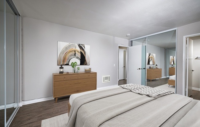 Staged Bedroom