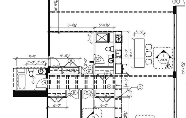 3 beds, 2 baths, 2,686 sqft, $2,650, Unit Unit 106