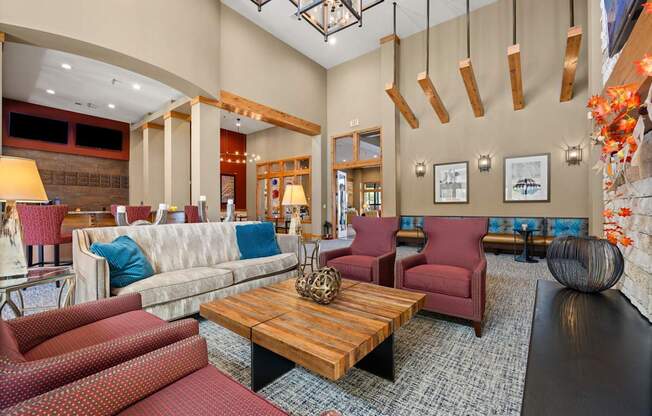 Resident Clubhouse at Bridge at Southpark Meadows, Austin, TX, 78748