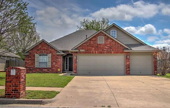 BIXBY schools, 4 Bedroom, 3 car garage.