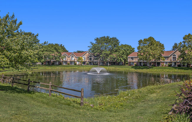 Stunning Pond Views at Hampton Lakes Apartments, Walker, MI, 49534