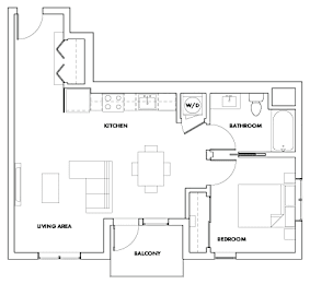 1 bed, 1 bath, 793 sqft, $2,875