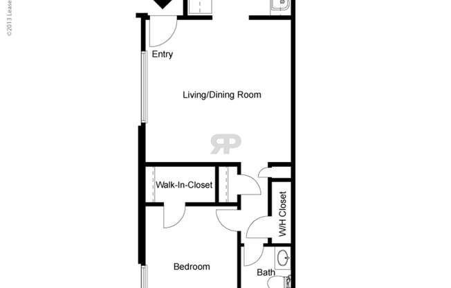 1 bed, 1 bath, 600 sqft, $875