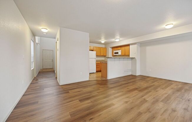 Wonderful End-unit townhome that backs to beautiful open space!