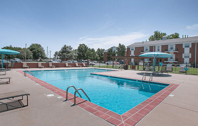 swimming pool at Indian Hills Apartments