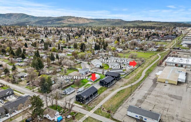 Luxury Living Off Appleway Trial Brand New-2 bed 2.5 bath townhomes-Available now