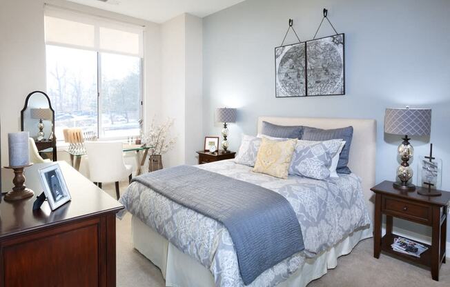 Bedrooms With Beautiful Window Views at Harrison at Reston Town Center, Reston, VA, 20190