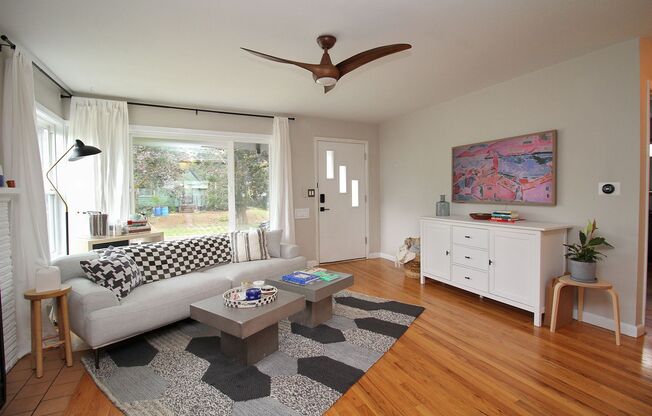 Exceptional Portsmouth 2 Bed/1.5 Bath Mid-Century Home
