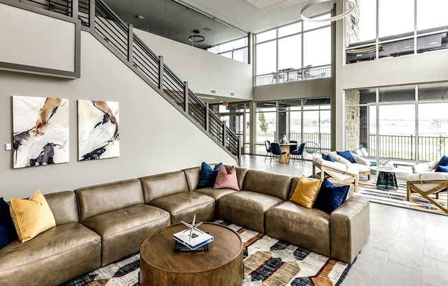 State-of-the-art clubhouse at The Westline at Flanagan Lake in Omaha, NE