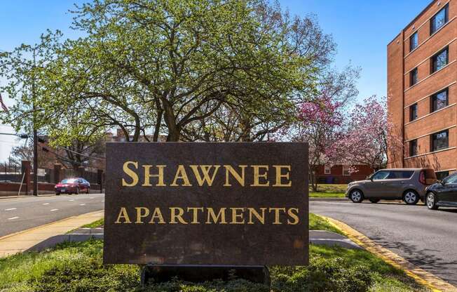 Front Marquee at Shawnee Apartments, Virginia, 22204