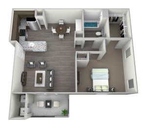 1 bed, 1 bath, 772 sqft, $2,175